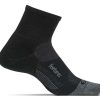 Essentials * | Feetures Merino Ul Qtr Running Socks Feet-Em25162