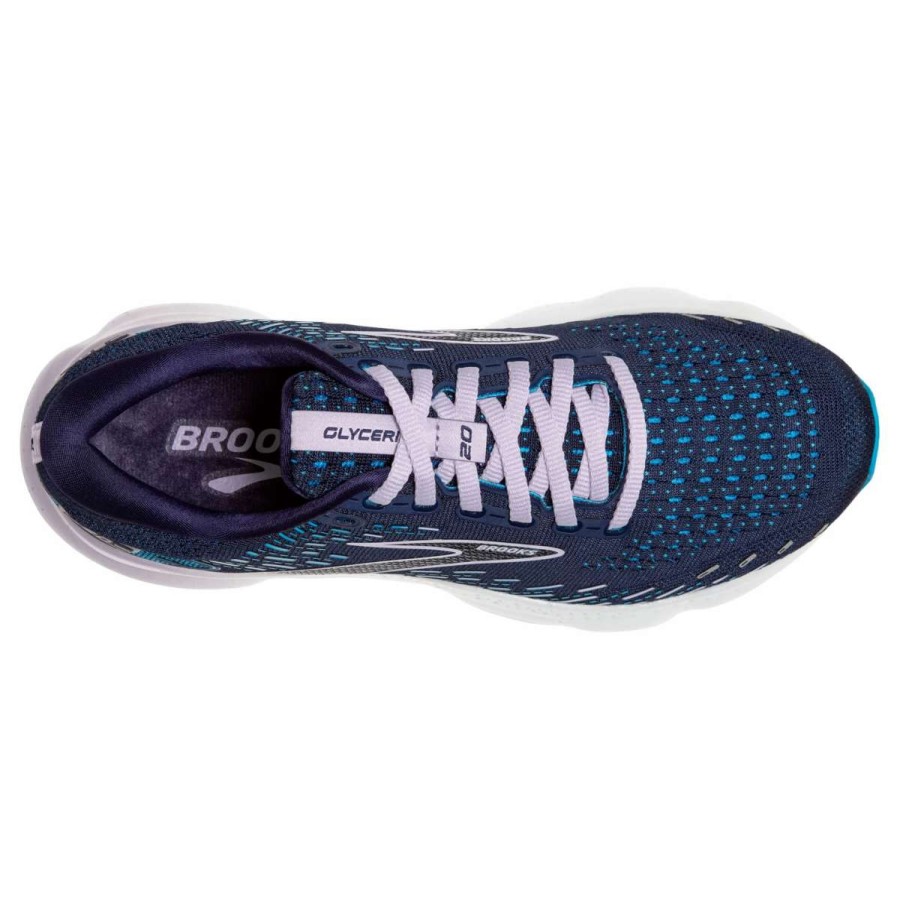 Footwear * | Women'S Brooks Glycerin 20 (Wide D) 120369 1D 499