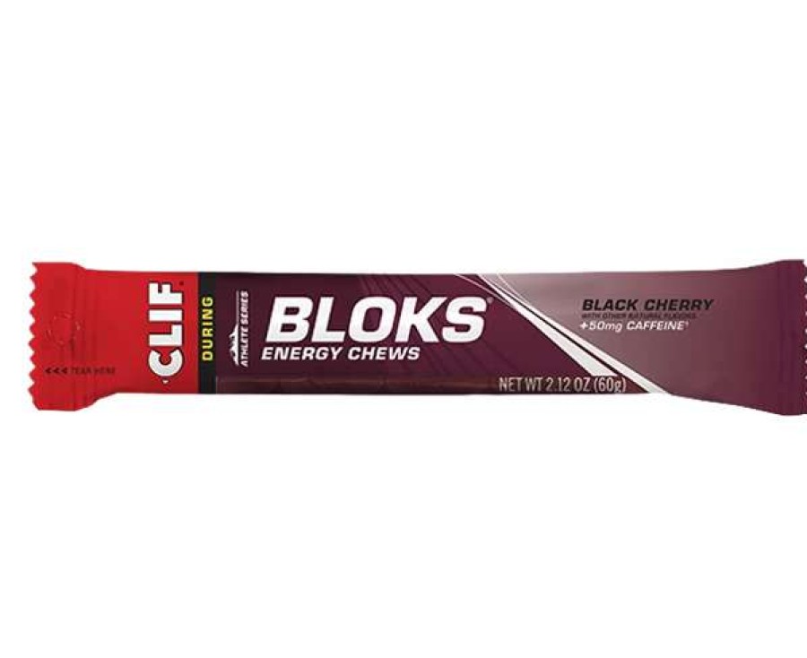 Essentials * | Clif Bar & Company Bloks Black Cherry Clif-118064