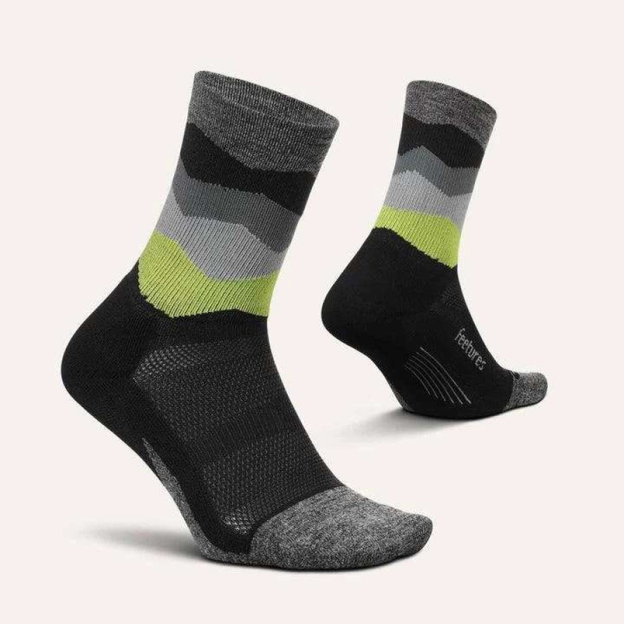 Essentials * | Feetures Elite Lite Mini Crew Socks Feet-E90377