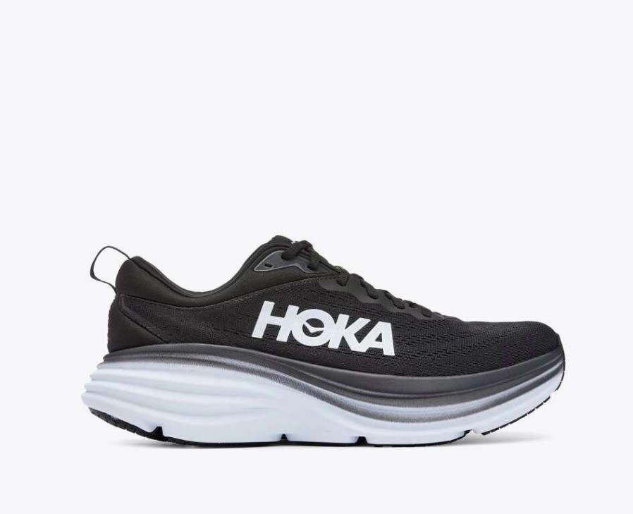 Footwear * | Men'S Hoka Bondi 8-1123202-Bwht