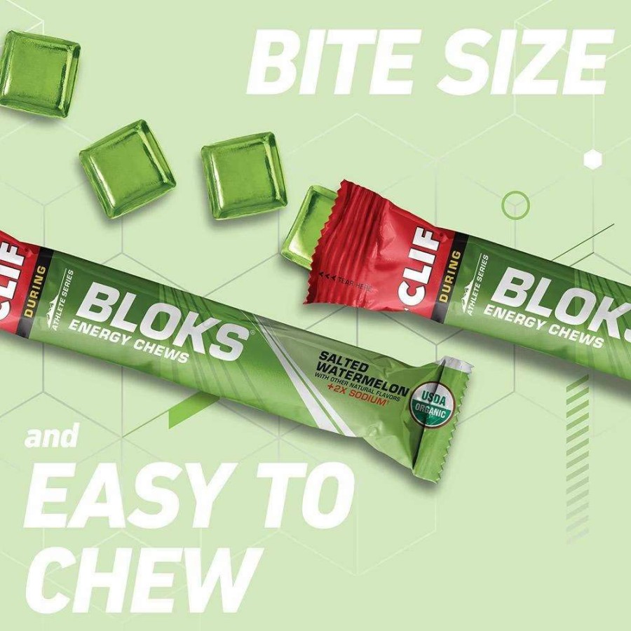 Essentials * | Clif Bar & Company Bloks Salted Watermelon Clif-118073