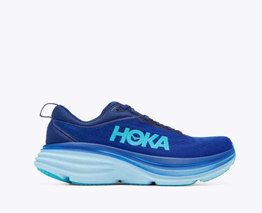 Footwear * | Men'S Hoka Bondi 8-1123202-Bbbg