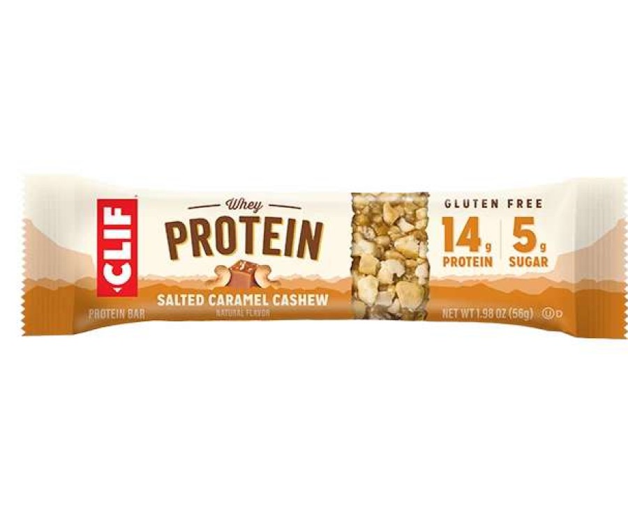 Essentials * | Clif Bar & Company Protein Bar Salted Caramel Cashew Clif-164002