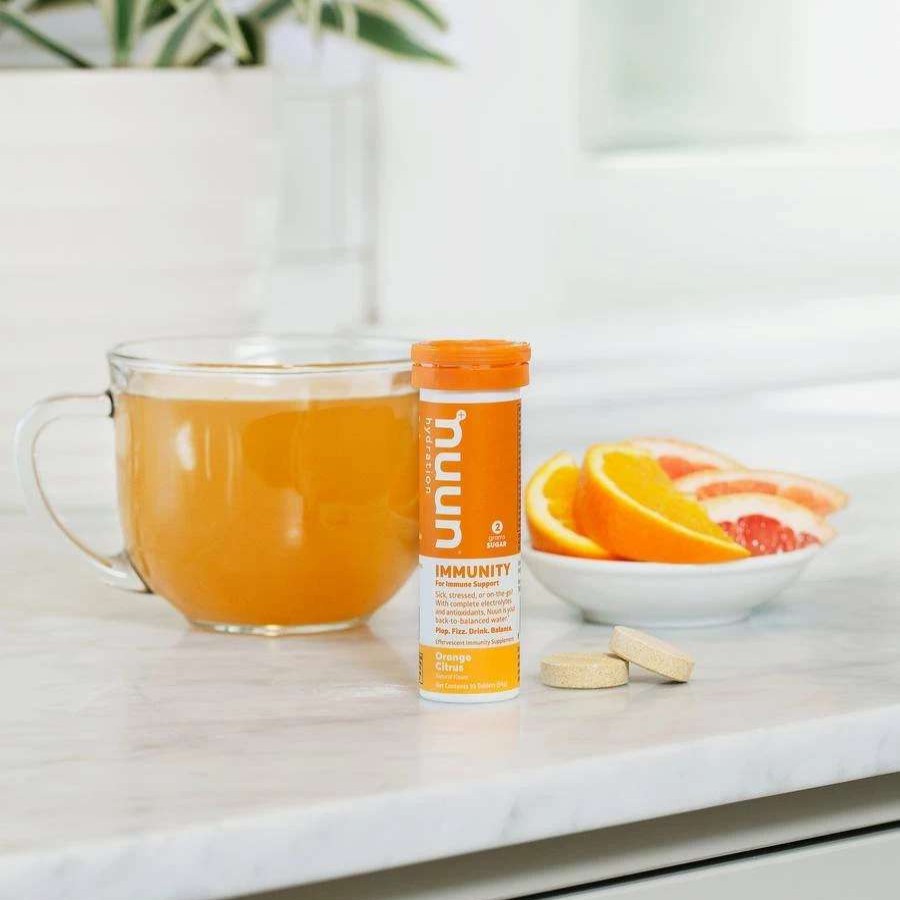 Essentials * | Nuun Orange Citrus Immune Support Tablets Nuun-1200988