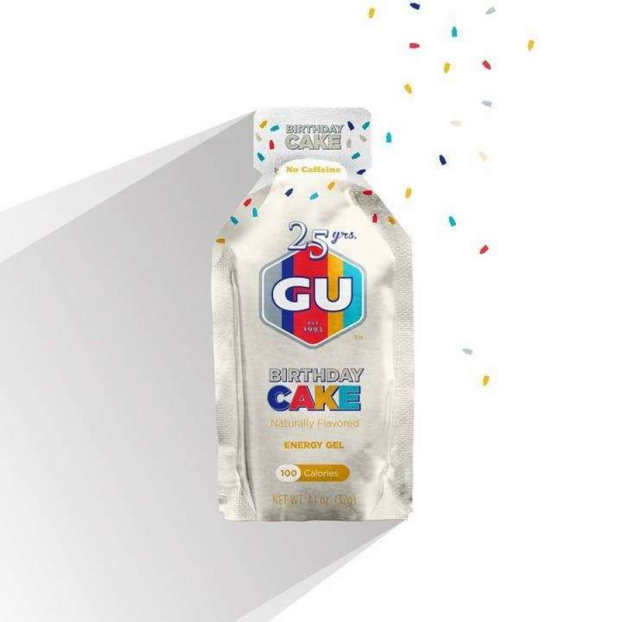 Essentials * | Gu Energy Birthday Cake Gu-124417